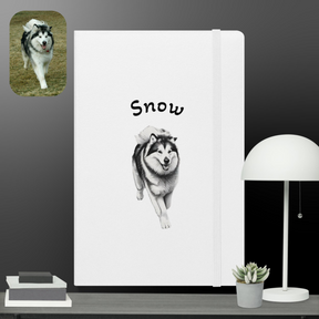 Customizable hardcover notebook