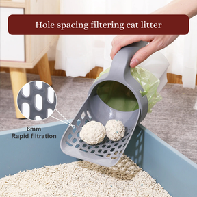 Cat litter tray with bag